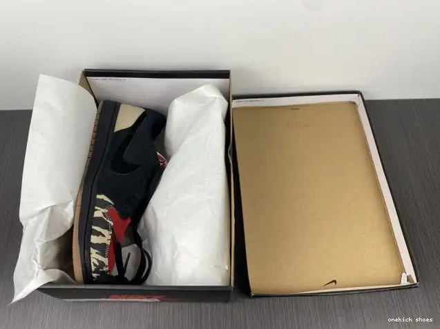 Rep Onekick Air Low 1 SoleFly x Carnivore Jordan DN3400-001 0404
